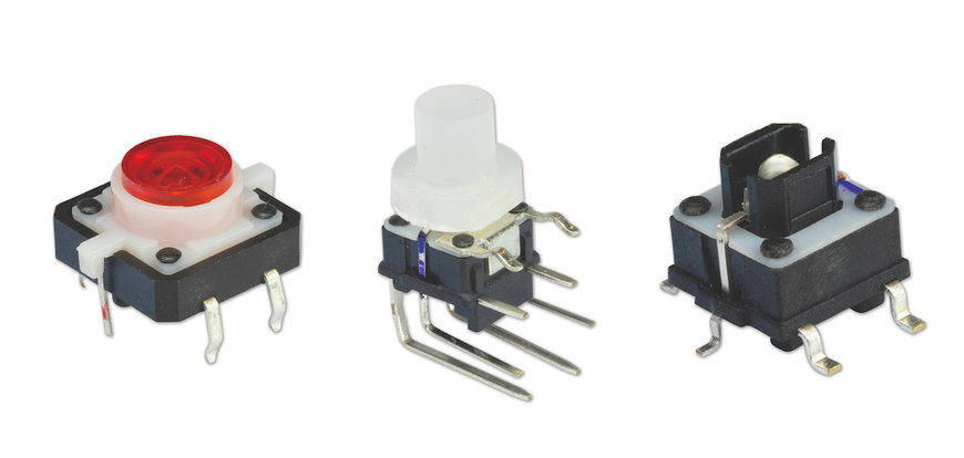 CUI Devices Expands Tactile Switches Line with New Illuminated Models